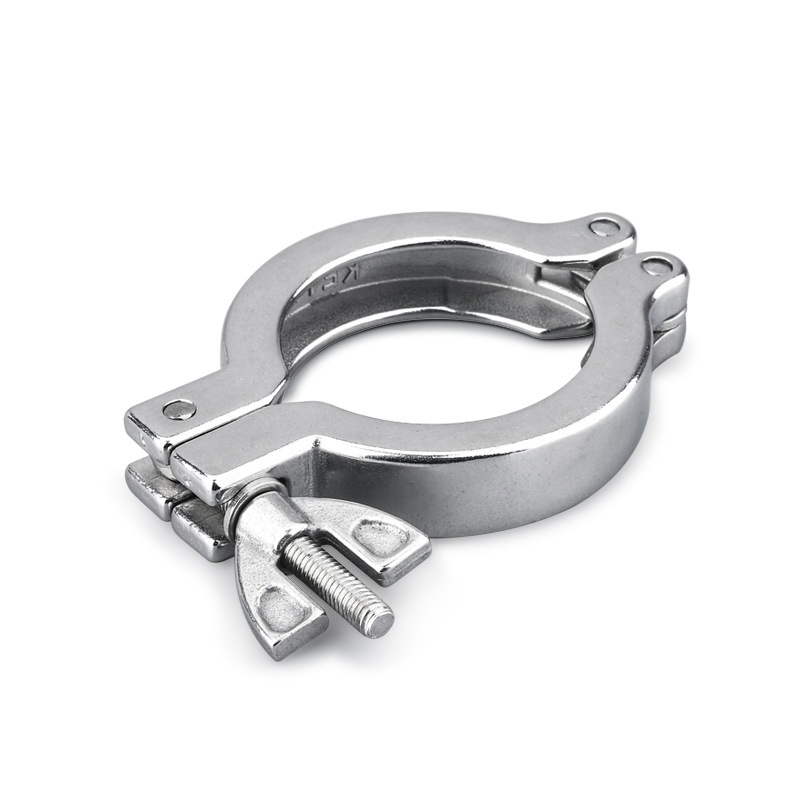 Hot Sale Stainless Steel Vacuum Metal Tubing Clamp Vacuum Hose Pipe Clamp