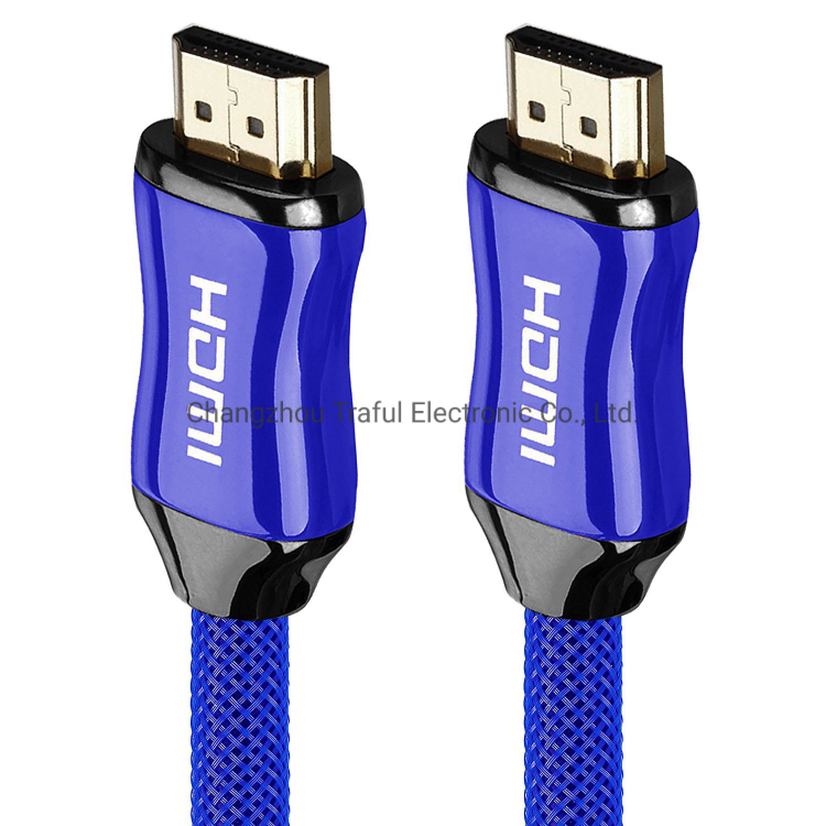 HDMI Zinc Alloy High-Definition Braided 4K TV Cable