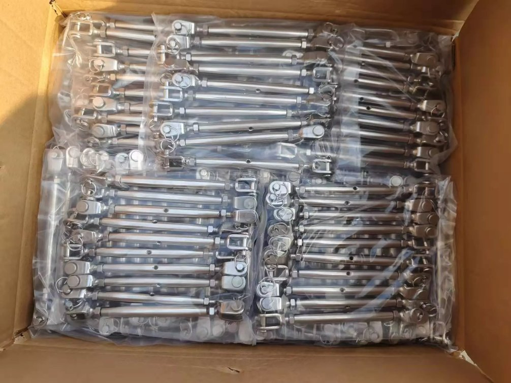 Kingslings Heavy Duty SS316 Rigging Hardware Small Hook & Eye Turnbuckle for Shade Sails