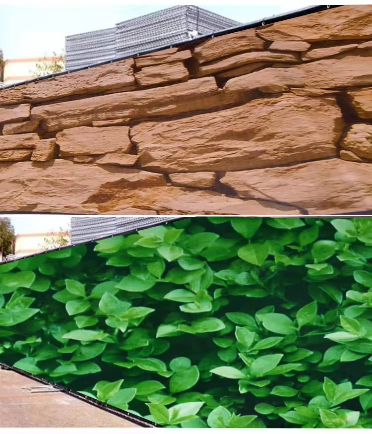 Privacy Screen Cover Decoration for Balcony Railing Terrace and Garden
