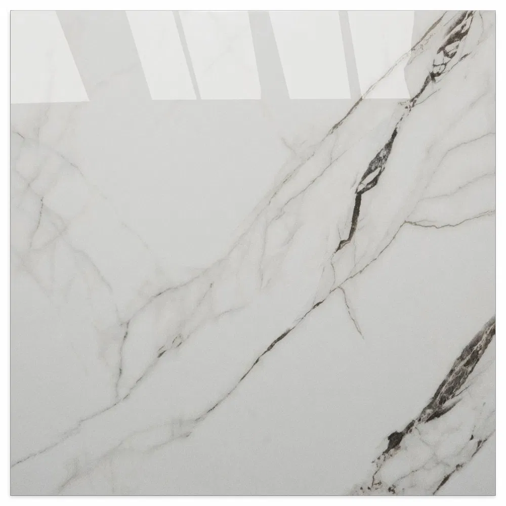 Hot Sale 600X600 White Polished Glazed Porcelain Floor Tile