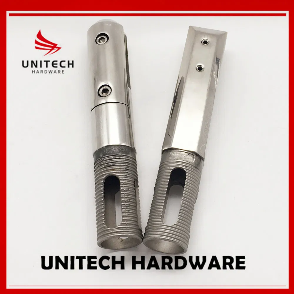 Square Stainless Steel 316 Glass Handrail Spigot 220mm