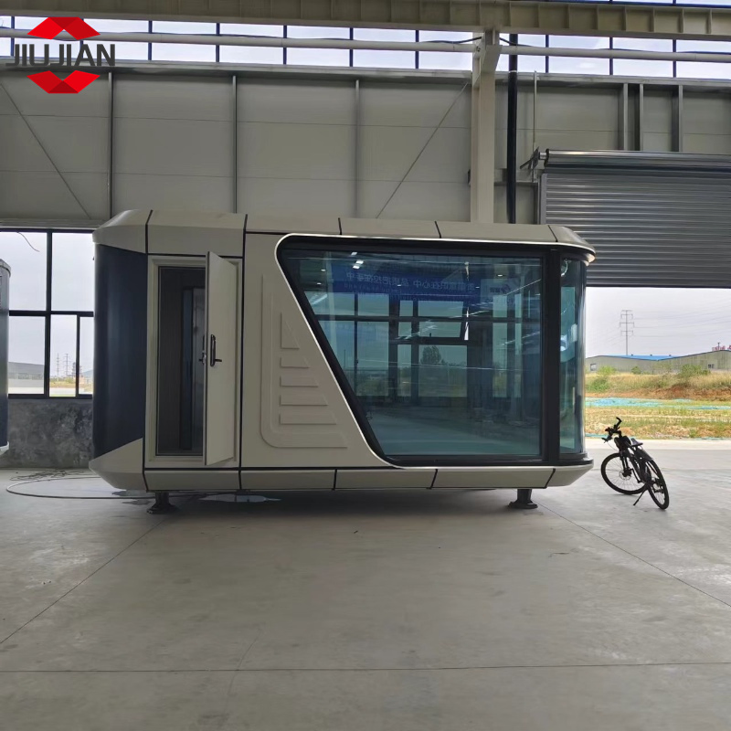 20 FT Movable Prefab Space Cabin Capsule House Airship Pod