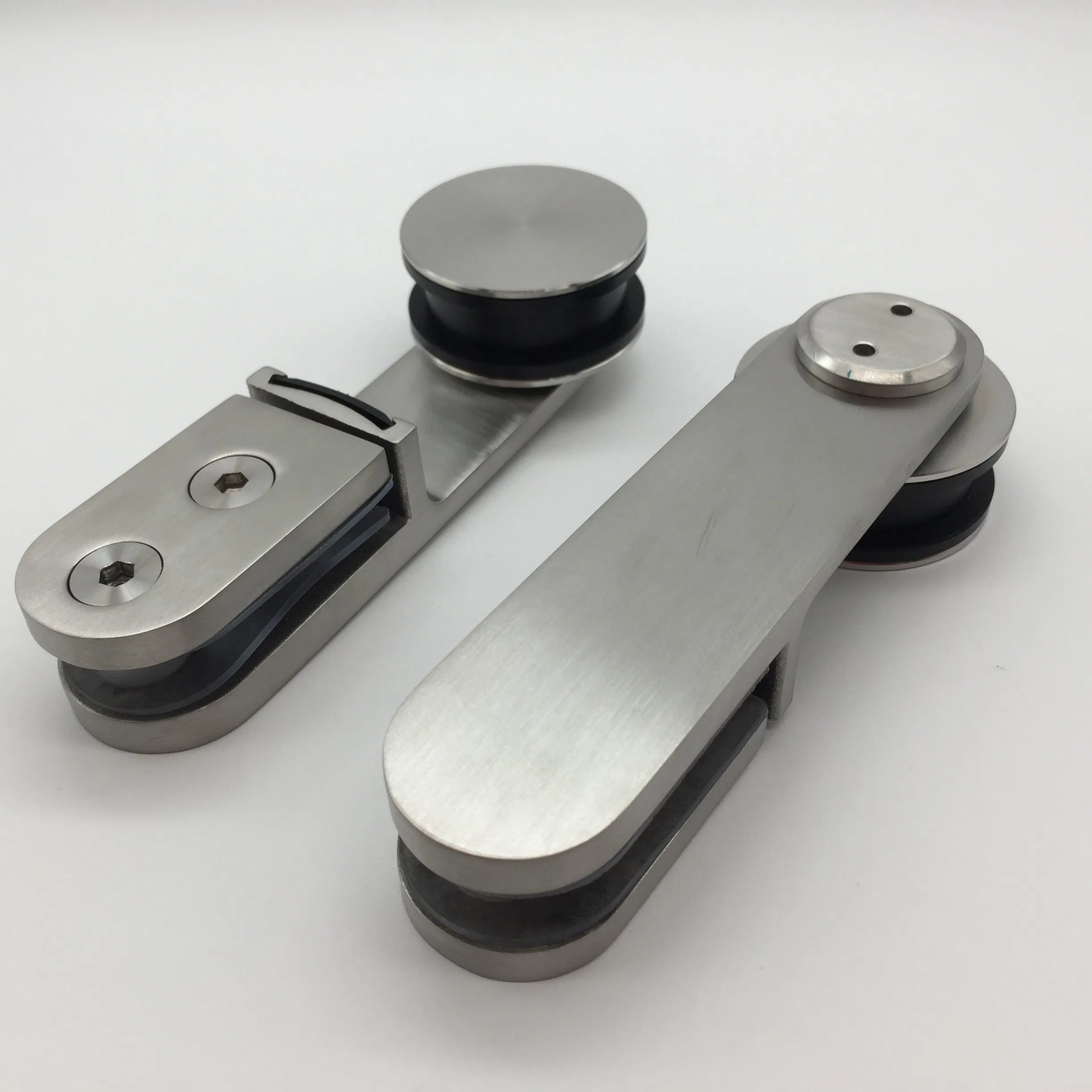 Bathroom Frameless Glass Sliding Hardware 304 Stainless Steel Sliding Cubicles Shower Enclosure