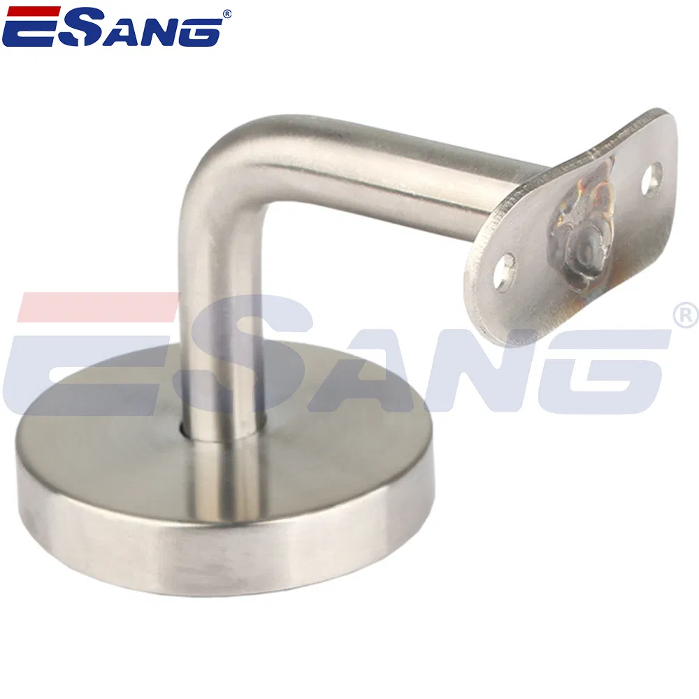 Esang Wall and Glass Mount Stair Railing Balustrade Adjustable Stainless Steel Handrail Bracket