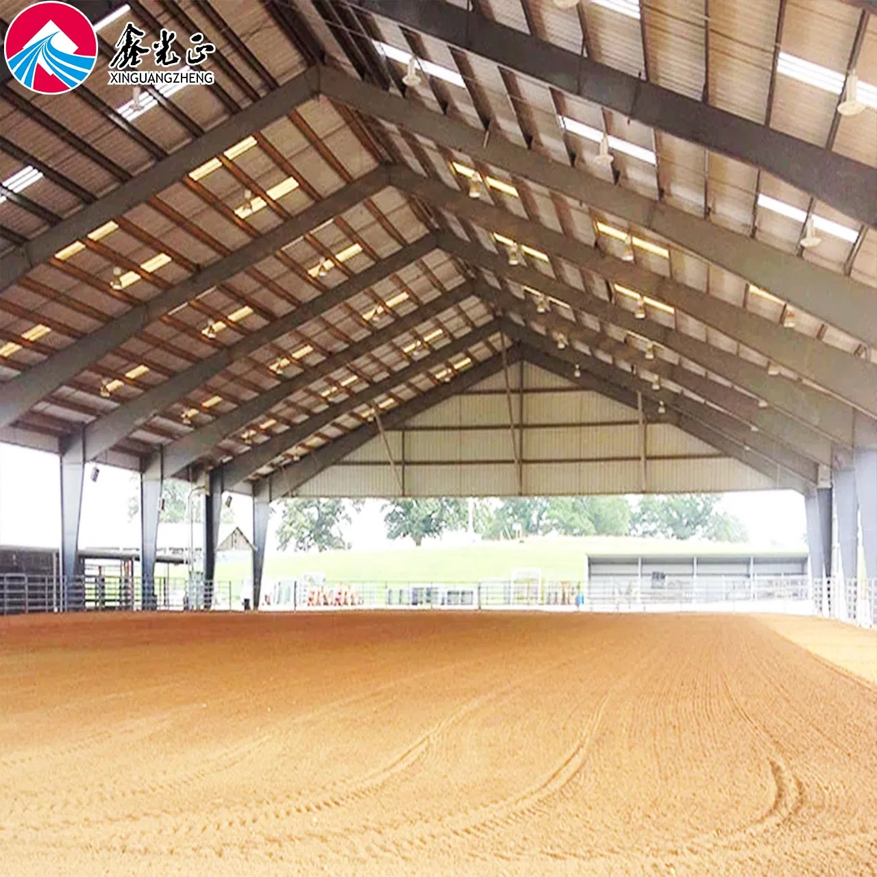 H Welded Beam and Column Steel Structure Prefabricated Horse Stall