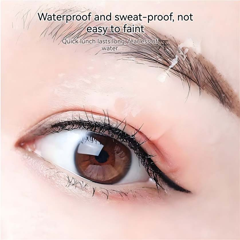 Smooth Quick Dry Long Lasting Vegan Black Liquid Eyeliner Pen Eyeliner Pen Ultra-Pigmented Waterproof Gel Eye Liner