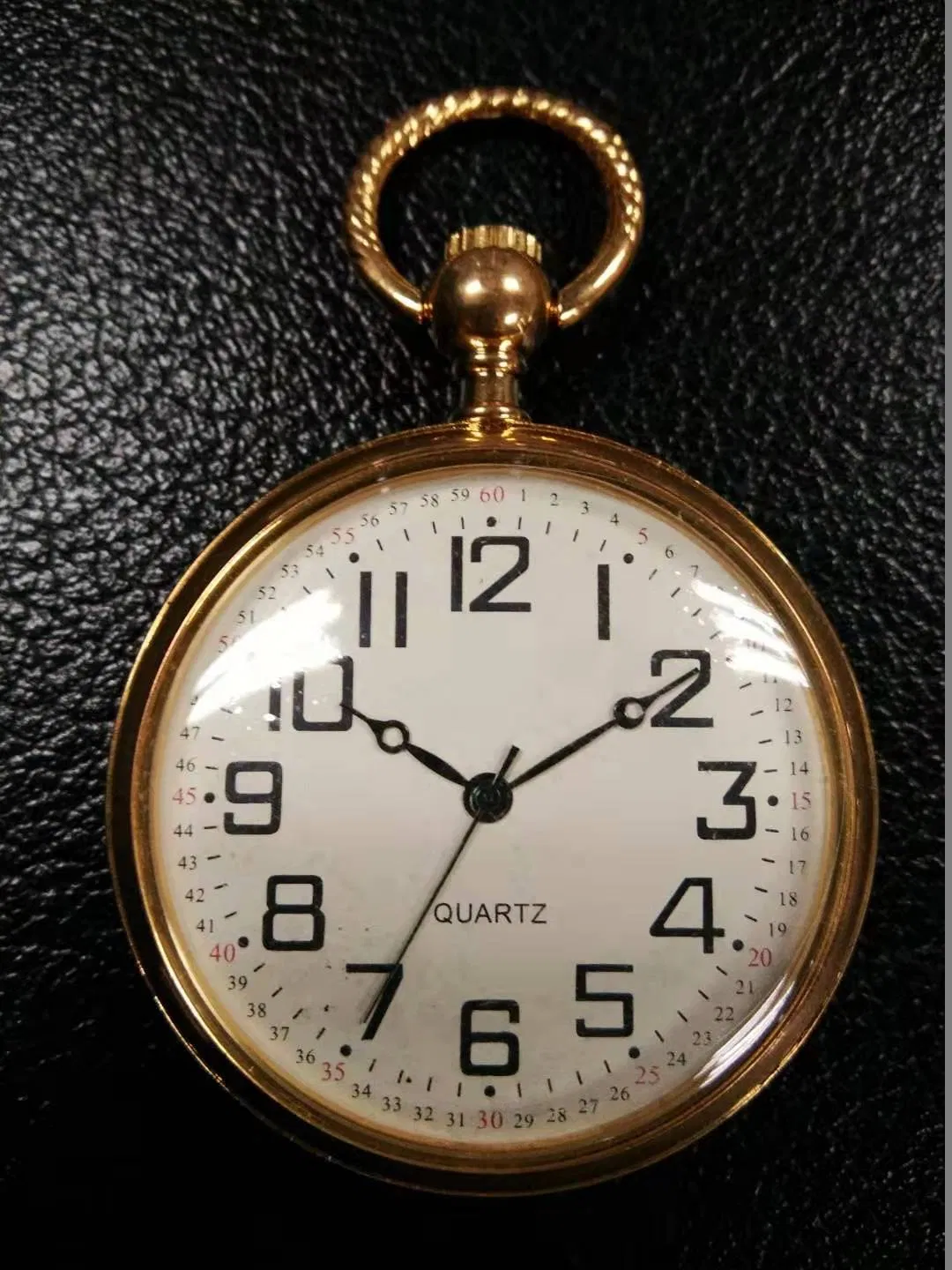 Custom Logo One Piece Pocket Watch with Quarz Movement