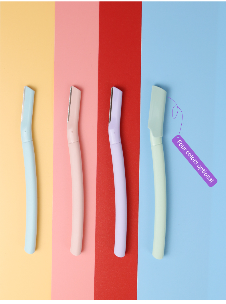 High-Quality Stainless Steel Eyebrow Razor for Flawless Brows