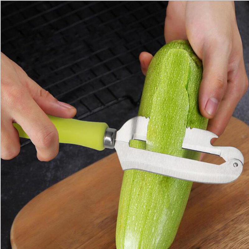 Multi-Function Peeler Stainless Steel Bottle Opener and Fish Scale Remover Esg12272