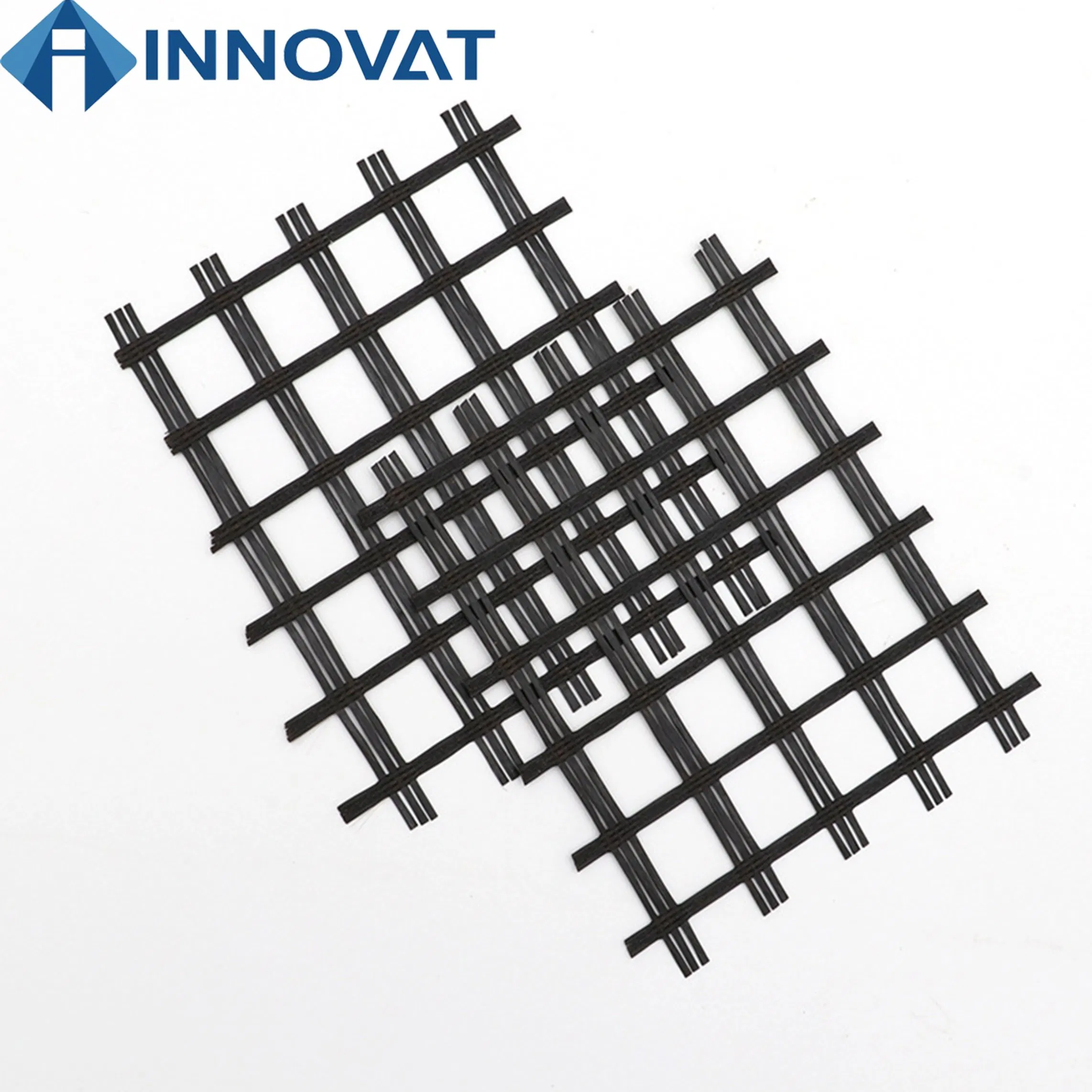 Building Material Fiberglass Fabric Geogrid Net Yarn Textile Strength and Warp Knittin