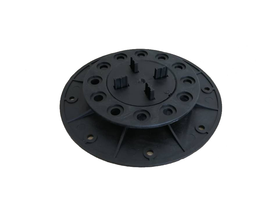 Easy to Install WPC Decking Paver Support Plastic Adjustable Pedestal