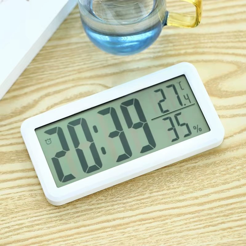 Digital Table Alarm Clocks Digital Desk Clock Battery Powered Bedroom Travel Electronic Alarm Clock