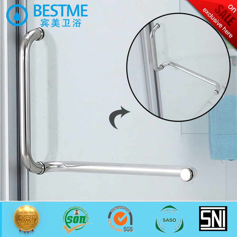 Foshan Shower Equipment Shower Curtain Simple Tempered Glass Shower Room (B2861)