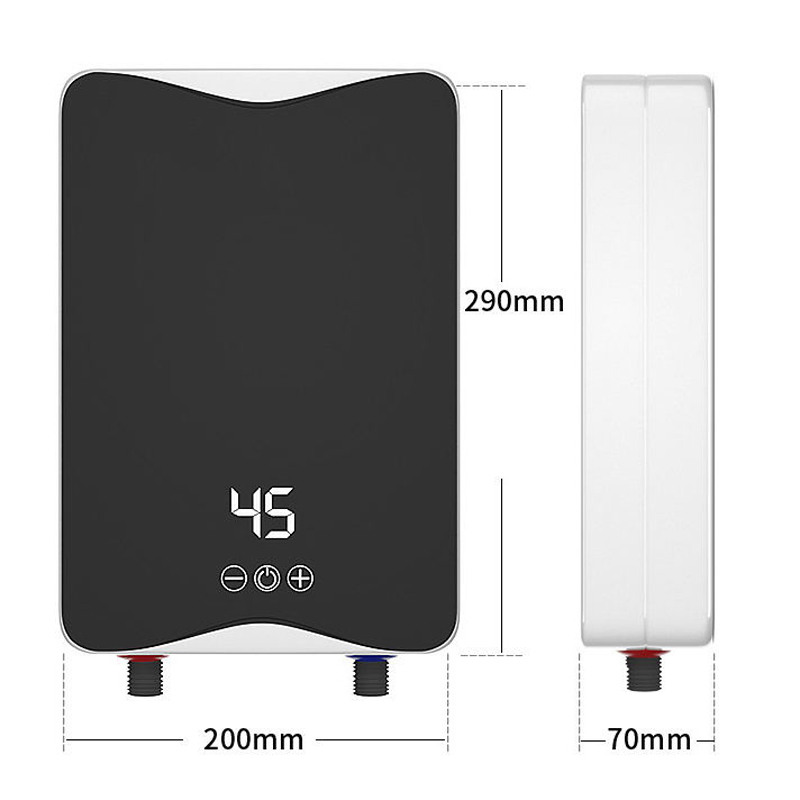 Hotel Bathroom Bath Equipment Instant Heating Apartment Shower Hot Electric Water Heater