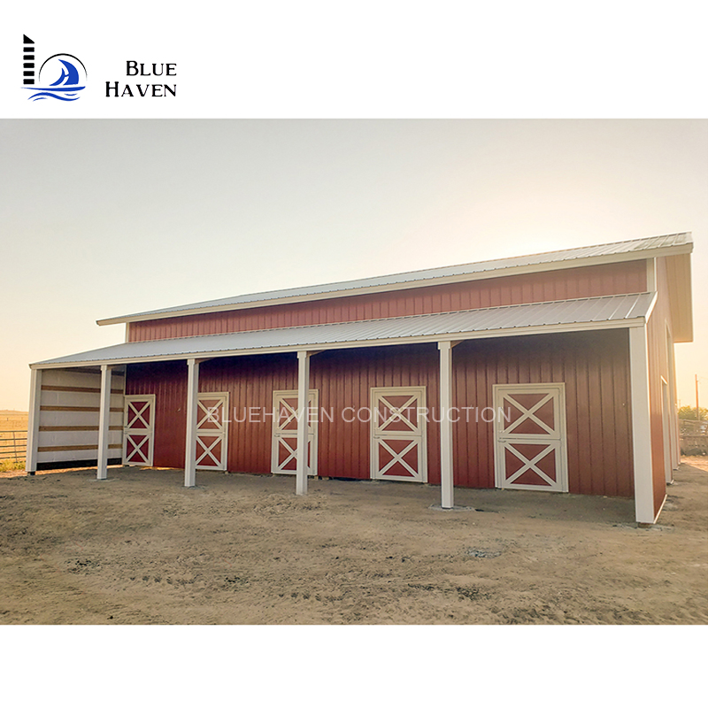 Prefabricated Light Steel Structure Metal Garage