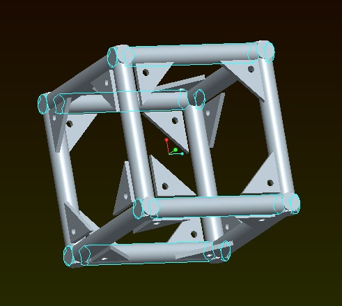 DJ Booth Truss Bolt Spigot Aluminum Stage Truss