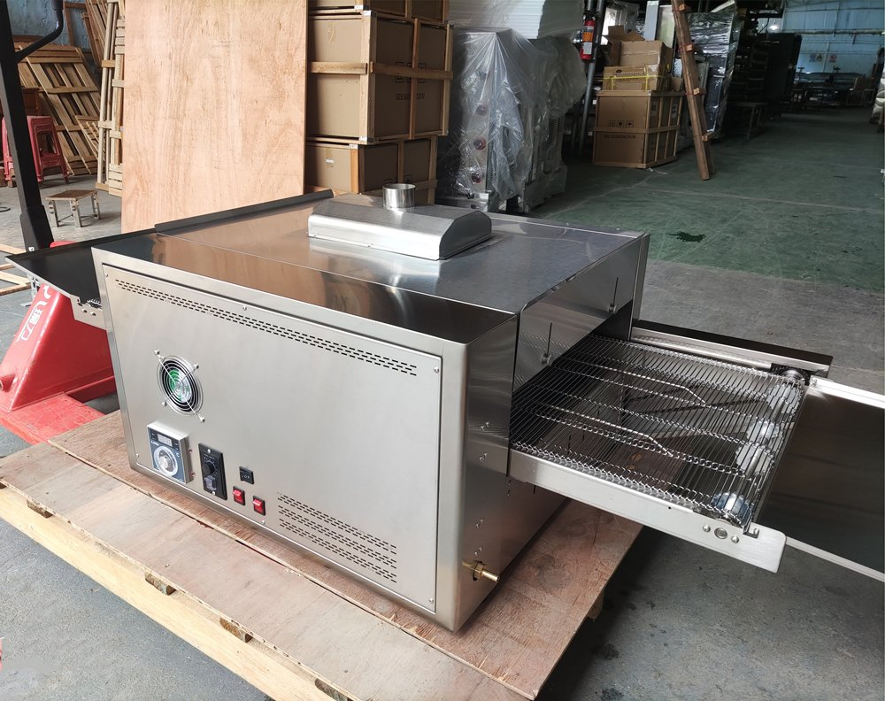Commercial Restaurant Equipment Pizza Oven Electric Gas Conveyor Pizza Maker Oven 12inch