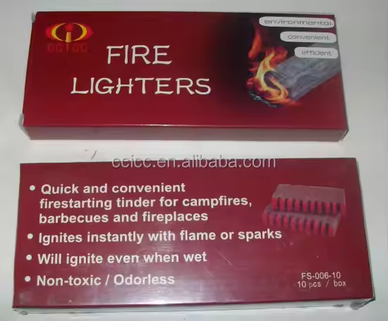 Premium Firelighter Matches with Removable Heating Bag for Easy Use
