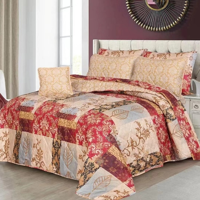 Custom Comforter Set New Jacquard Bedding Design Woven Technics Plain Style 8 PCS