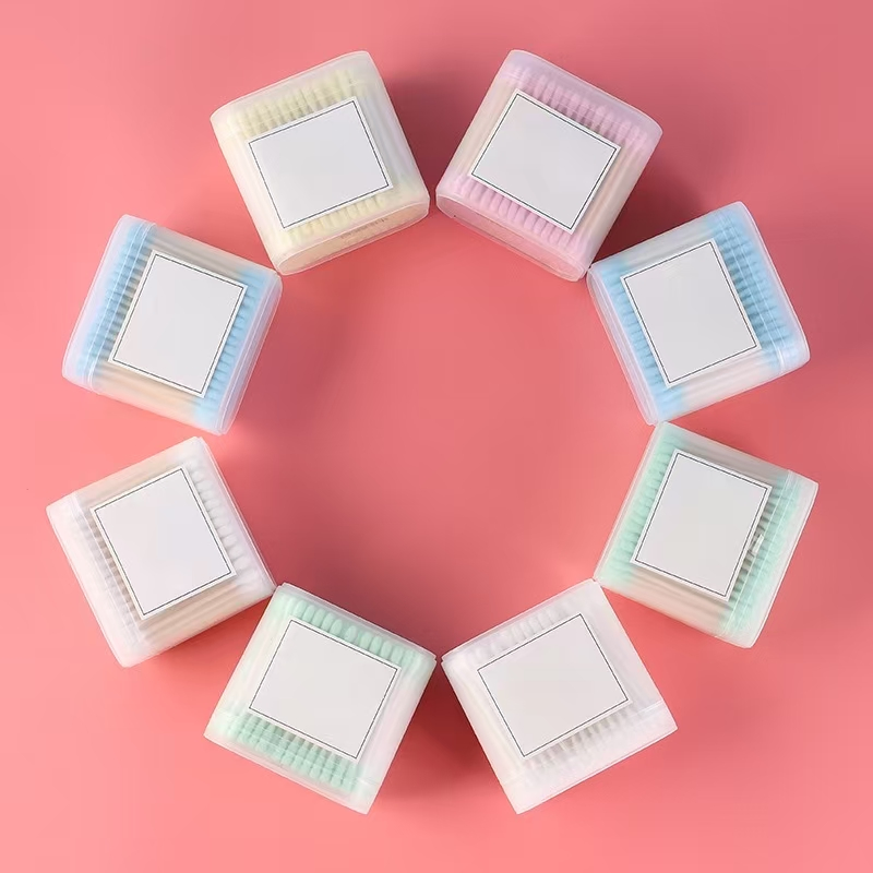 New Products Pointed Round Head Spiral Head Hairdressing Makeup Cotton Swab