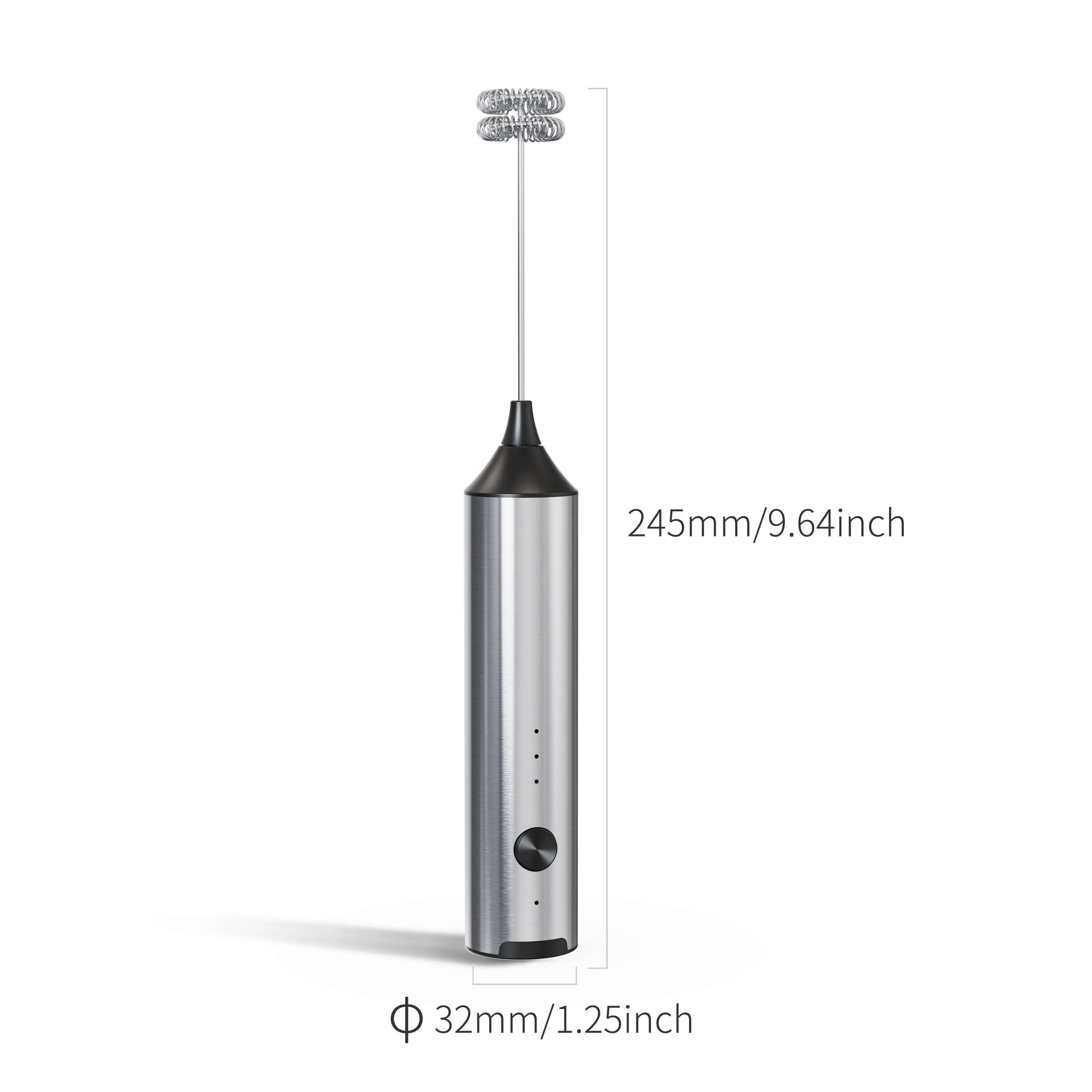 Electric Mini Foamer Milk Frother Egg Beater Stirrer Whisk Auto Drink Mixer