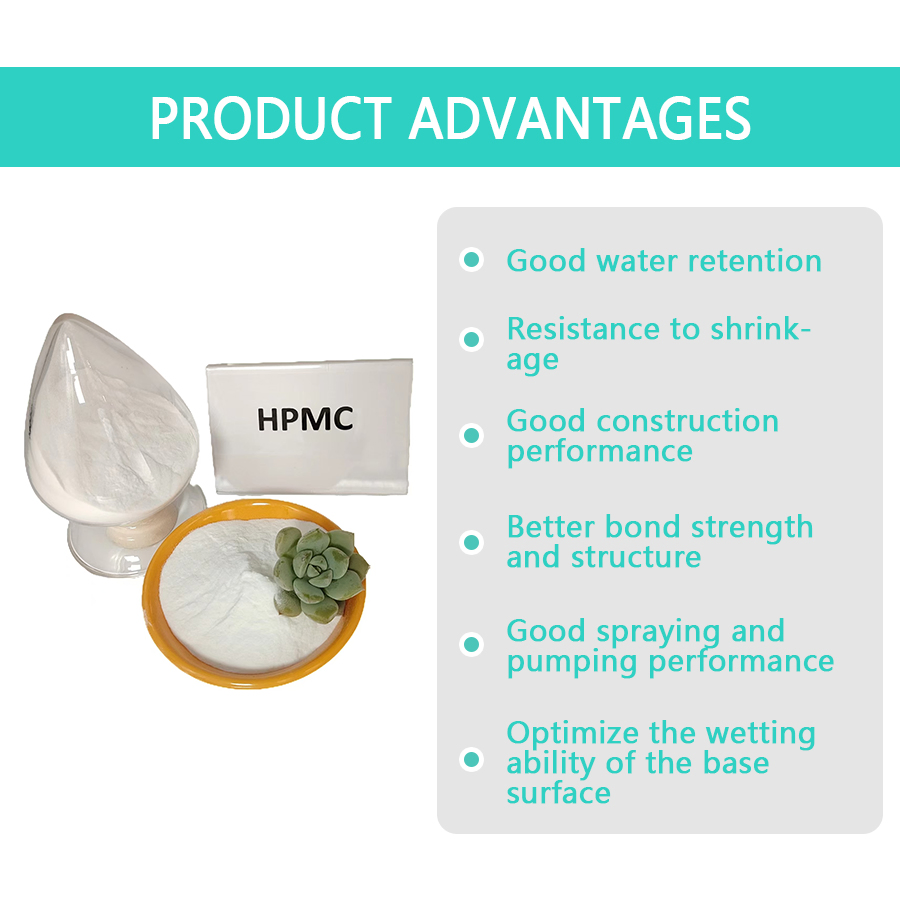 High Water Retention Hydroxypropyl Methyl Cellulose HPMC for Detergent
