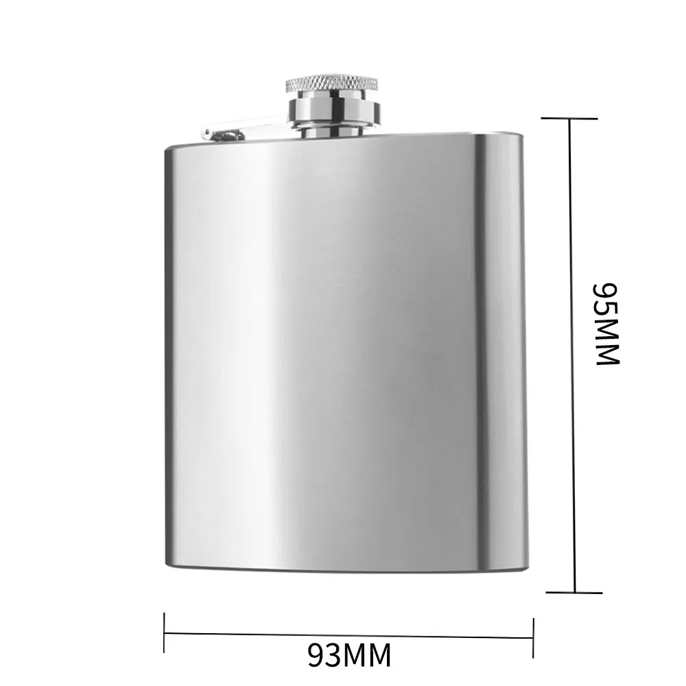 Flash Stainless Steel Hip Flask Portable Outdoor Small Wine Bottle for Ruskova Explorer Three Bitches Vodka