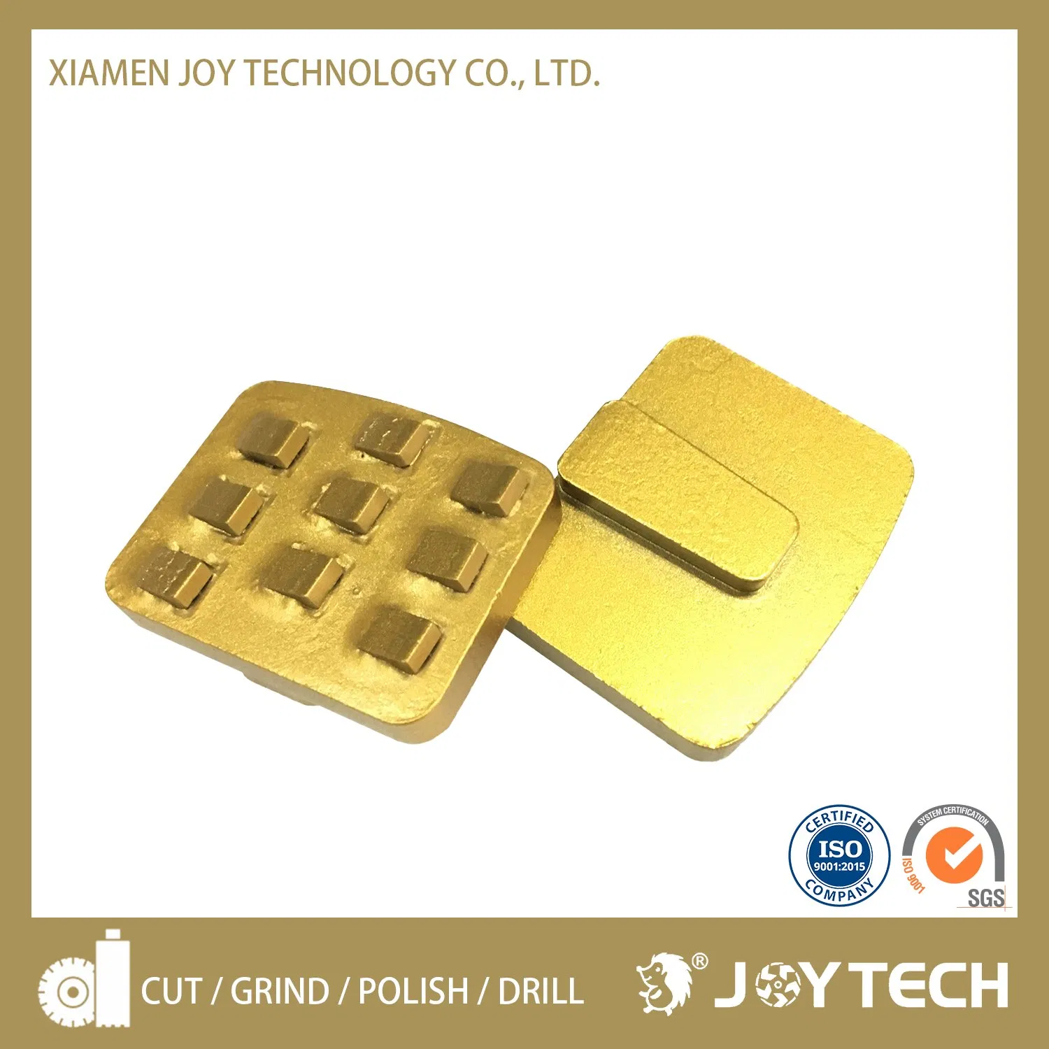 Бэкер-пады 3 дюйма для шлифовальных машин Husqvarna