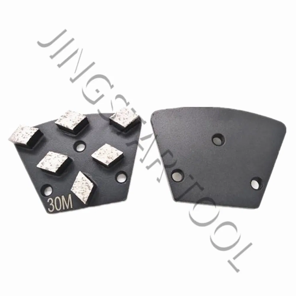 Flexible Trapezoid Sase Diamond Tool Grinding Pads for Concrete