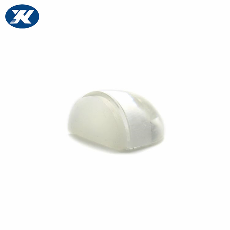 No Drilling Transparent Self-Adhesive Floor Wall Buffers Protector Acrylic Shower Door Stopper