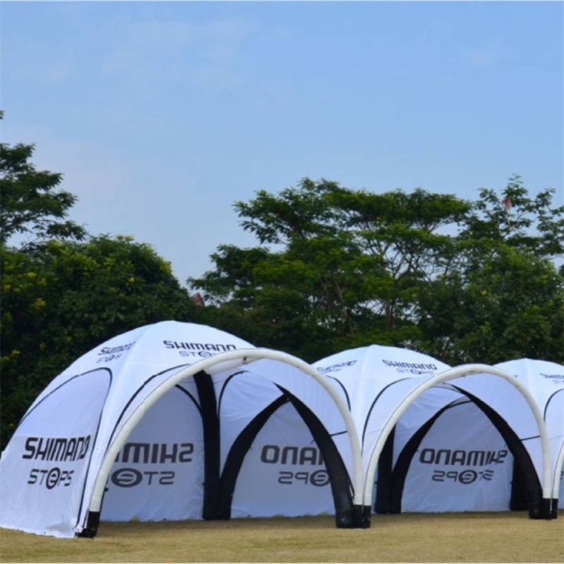 Portable Inflatable Igloo Dome Custom Hood Tent Inflatable Tennis Court Activity Hood Tent 4 X 4m Gazebo Inflatable Sealed Air Tent