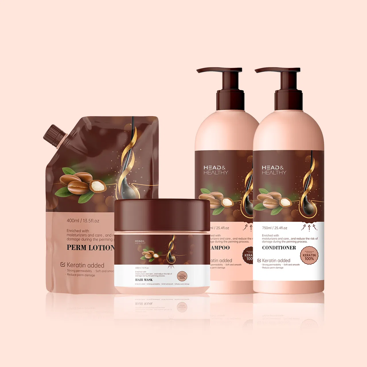 Hydrating Hair Growth Shampoo with Collagen for Daily Care
