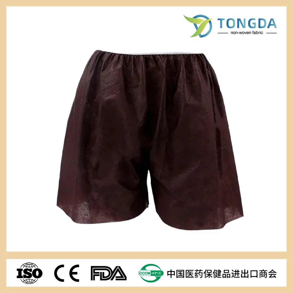 Ultra-Soft  Disposable PP Non-Woven Boxer Pants single use underpants