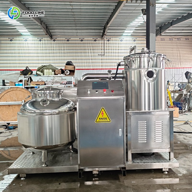 High Energy Utilization Rate Consistent & Stable Quality Vacuum Fryer Machine Fried Chicken