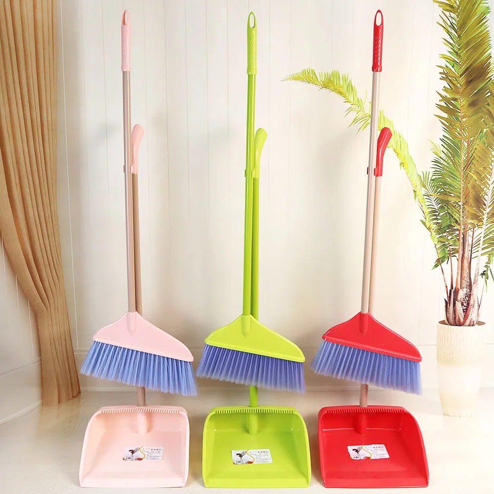 Premium Broom Set with Dustpan for Effortless Cleaning