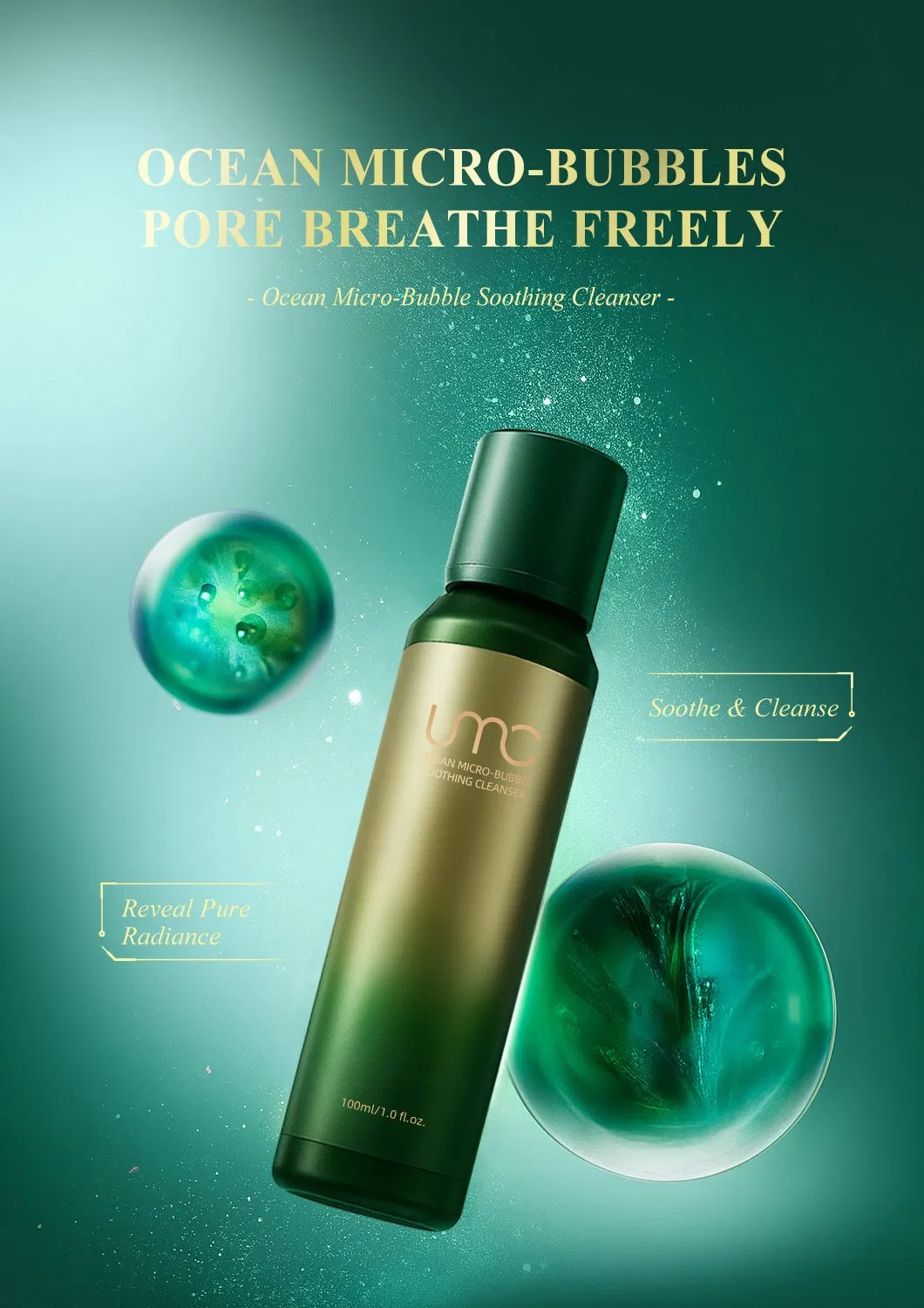 Ocean Micro-Bubble Soothing Face Cleanser