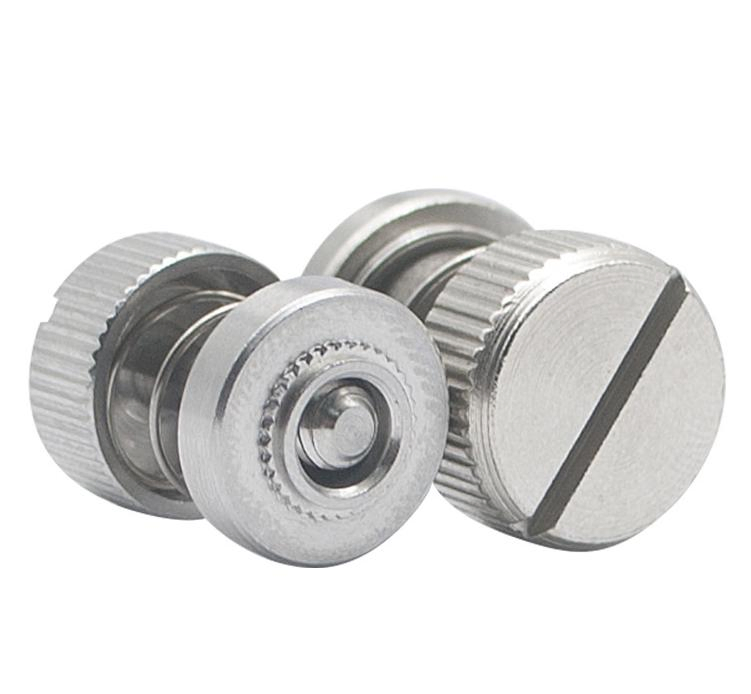 M2.5 M3 M4 M5 M6 Low Profile Knob Spring-Loaded Captive Panel Fastener Screw PF30 PF31 PF32