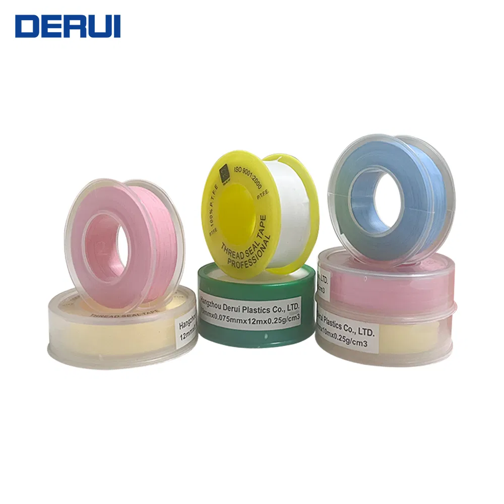1/2 Inch Width PTFE Plumbing Faucet/Shower Head/Pipe Fitting Thread Seal Tapes