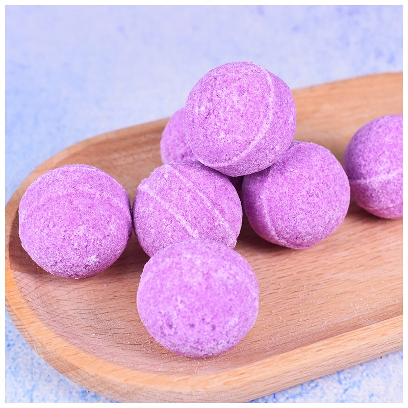 Custom Label Exfoliating Purple Grape Skin Cube Sugar Body Scrubs Smooth Candy Scrub Balls