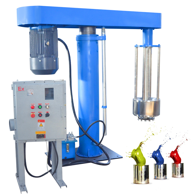 Ceramic Pins Bead/Sand/Pearl Mill 1200L Grinding Basket Mill for Paint Coating Ink Pigment Dyes with Cooling Jacket