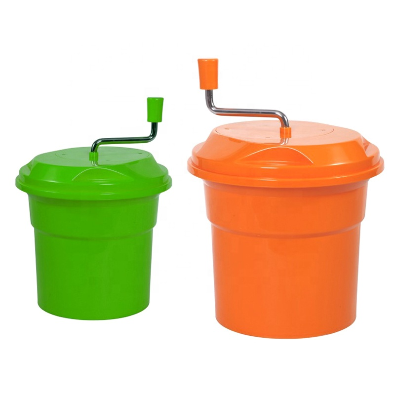 Large Capacity 25L PP Vegetable Fruit Dryer Manual Salad Spinner Tools