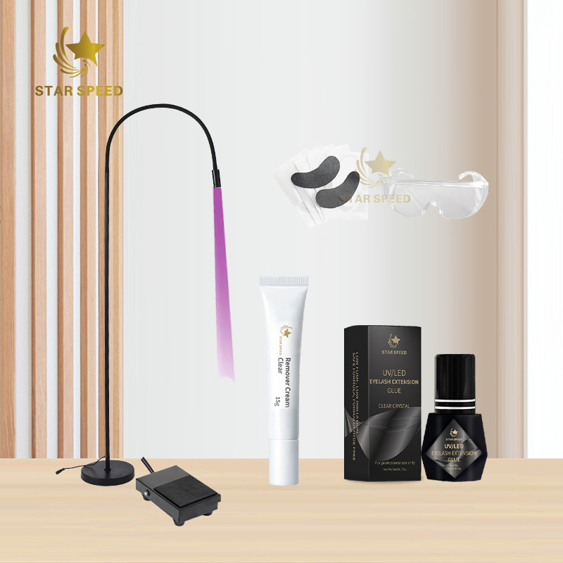 2023 Factory Wholesale UV LED Eyelash Lamp Kit