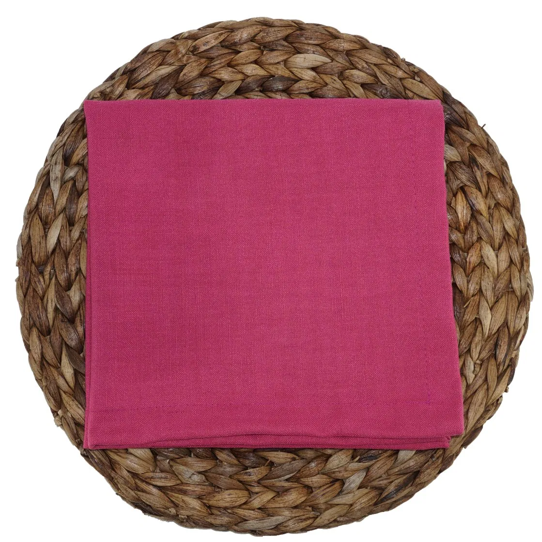 Berry Linen Like Solid Slub Texture Napkins Table Napkin