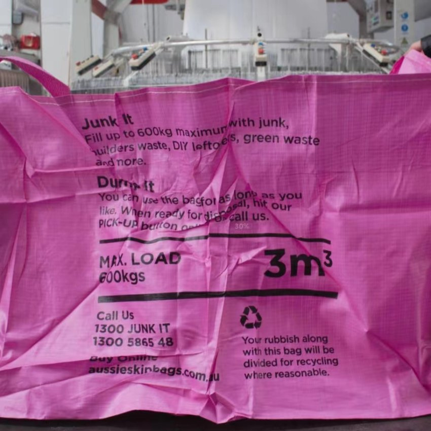 High Quality Garbage Junk Removal Skip Bag Construction Waste Bag