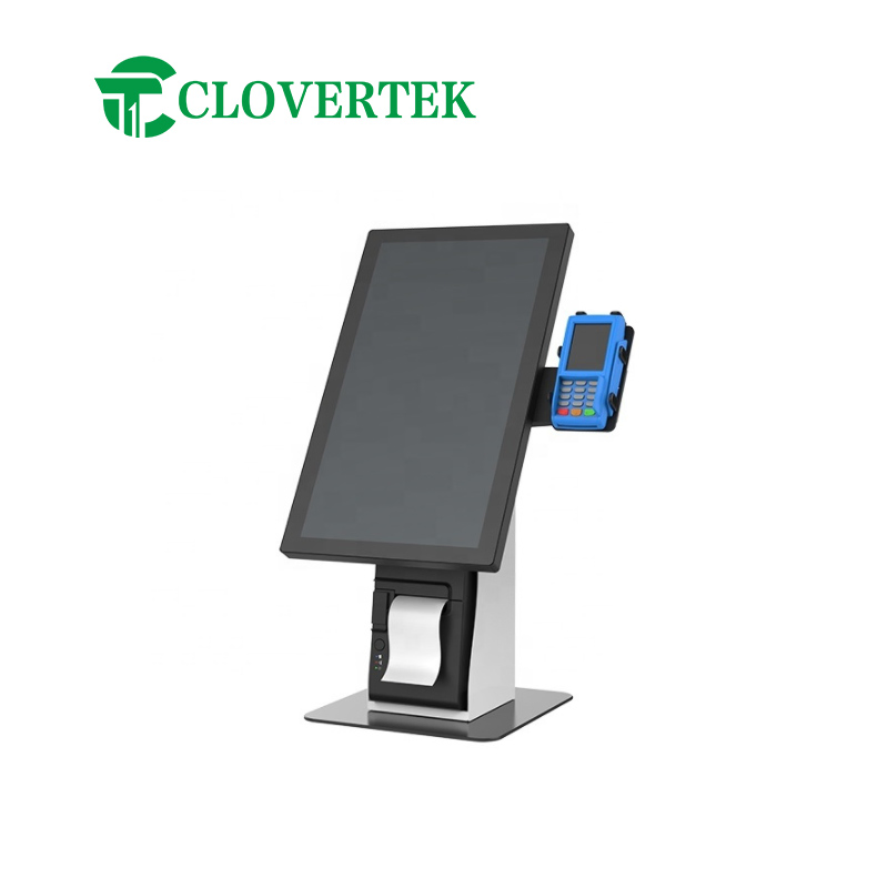 Restaurant 21 Inch 24inch 27 Inch Touch Screen Cashless POS Fast Food Self Service Order Checkout Payment Terminal Kiosk