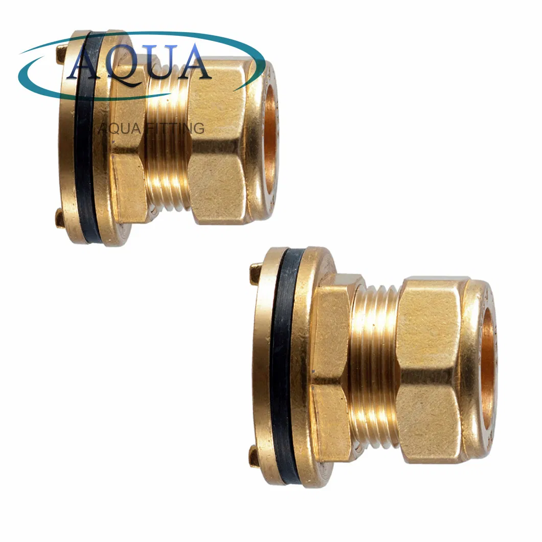 Quality Wholesale Brass Nipple Water Tank Connector Pipe Fitting
