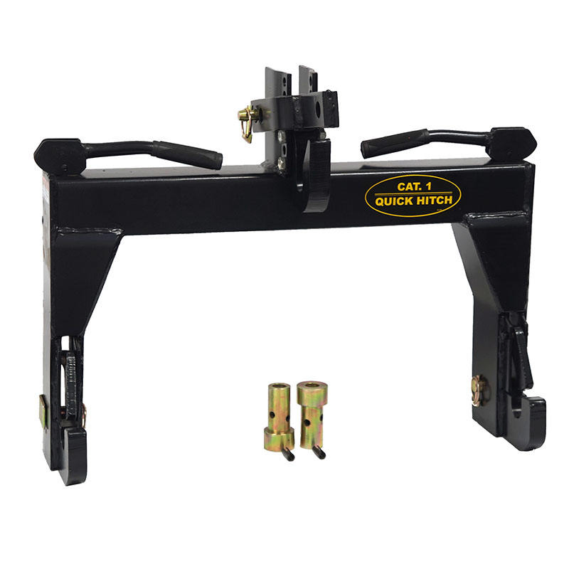 Agri Adjustable Category Cat 1 2 3 3-PT Tractor Quick Attach 3 Point Quick Hitch for John Deere Kubota with Adapter
