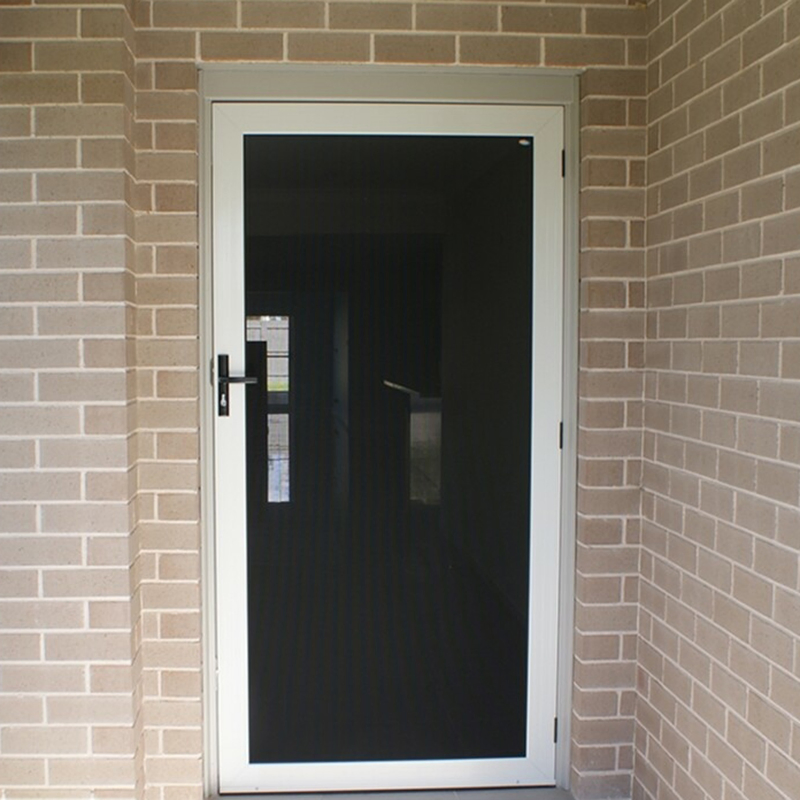 Hinged Security Door with Stainless Steel Screen Mesh