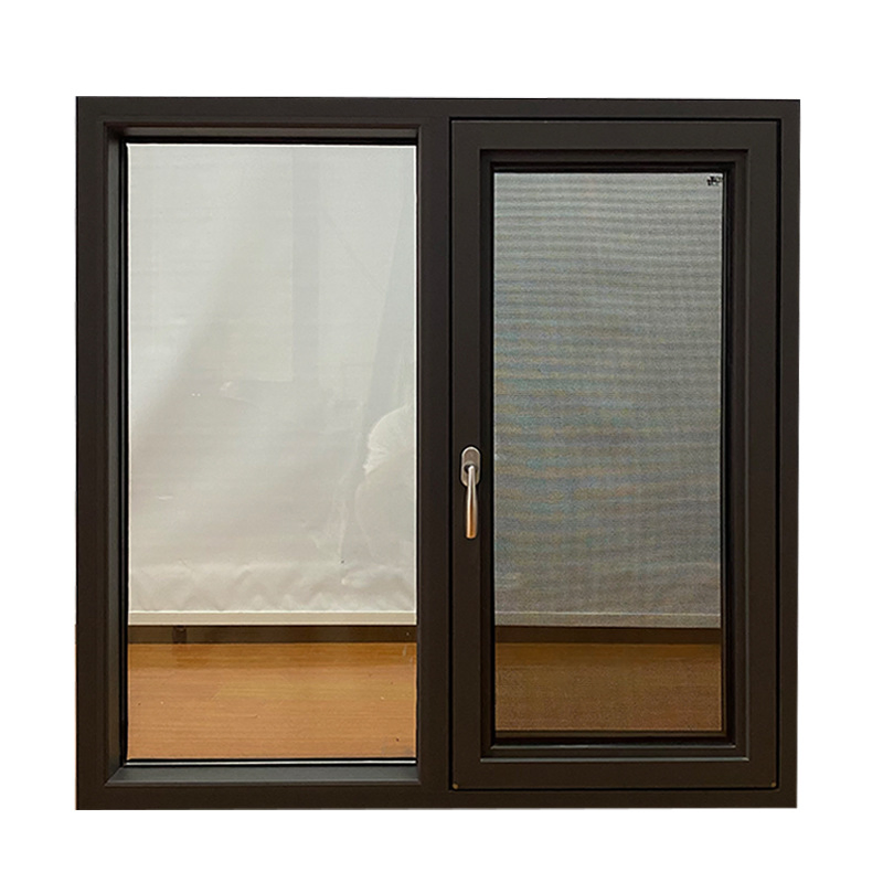 American Exterior Aluminium Profile PVC UPVC Invisible Screen Window Lock Profile Glass Door Hardware Window